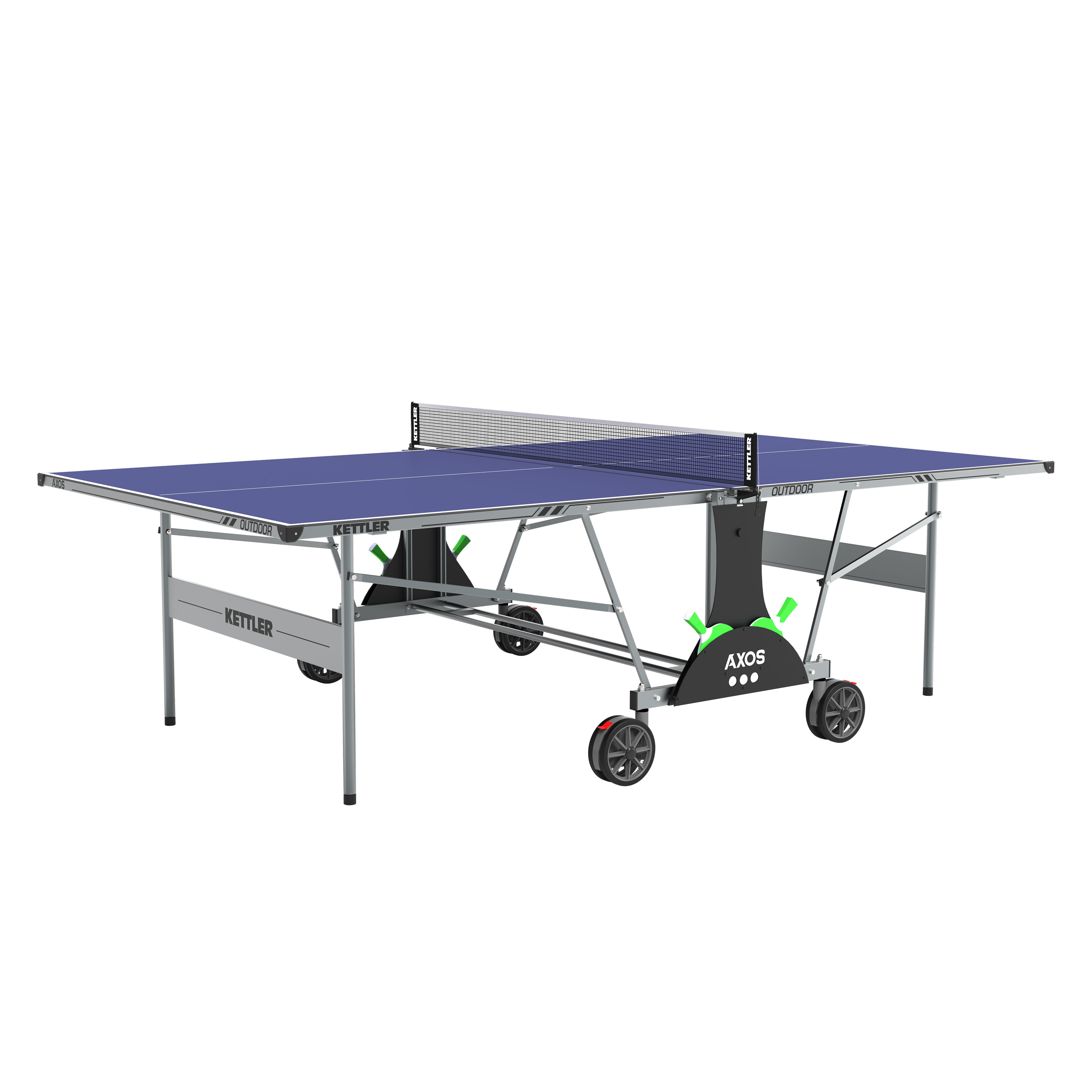 kettler bordtennisbord outdoor 10 Axos Outdoor Table Tennis Table 2-Player Bundle – KETTLER USA