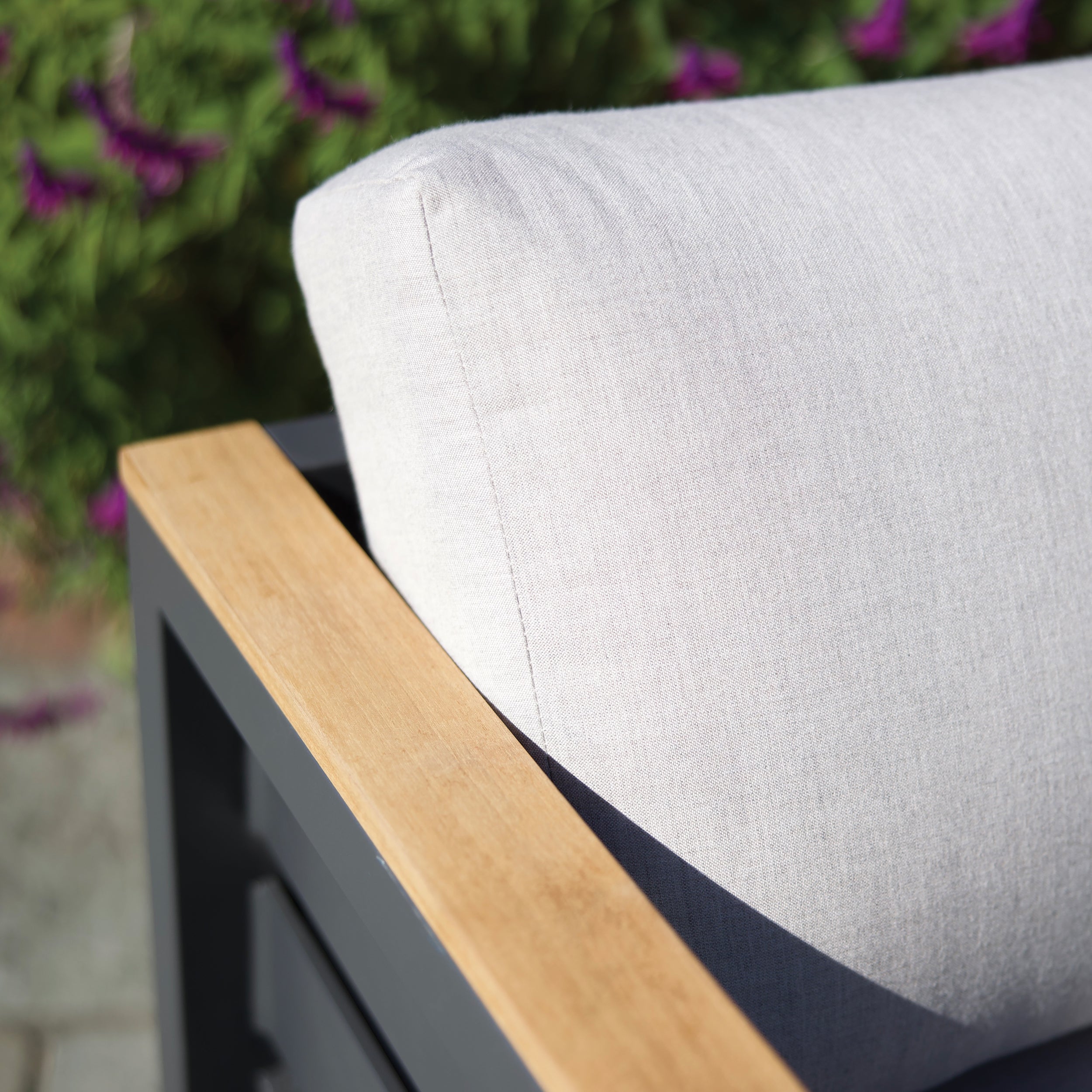 Mix and match the Elba Comfort Collection pieces to create the perfect combination for your patio space.