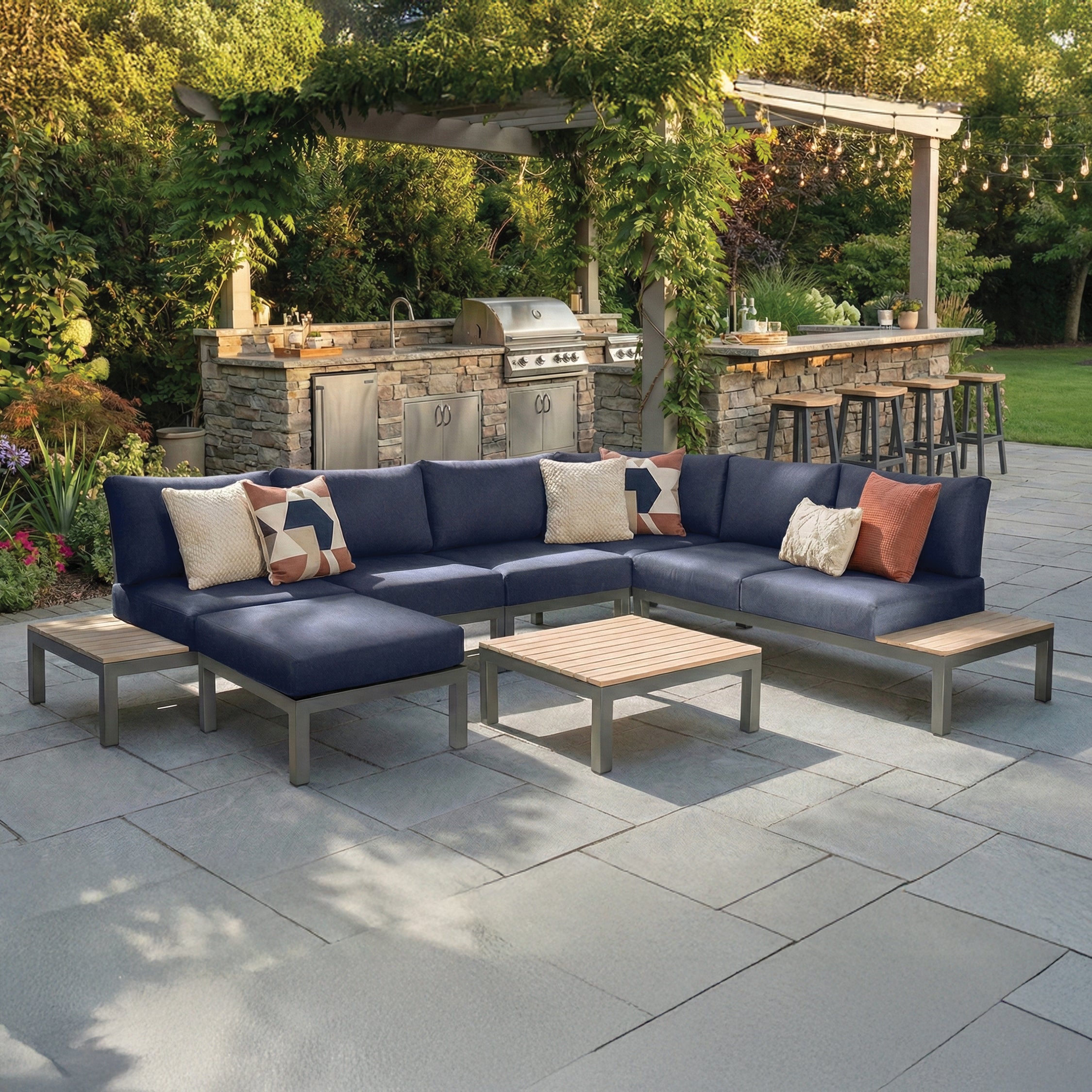 Elba Corner 6-Piece Modular Set – KETTLER USA