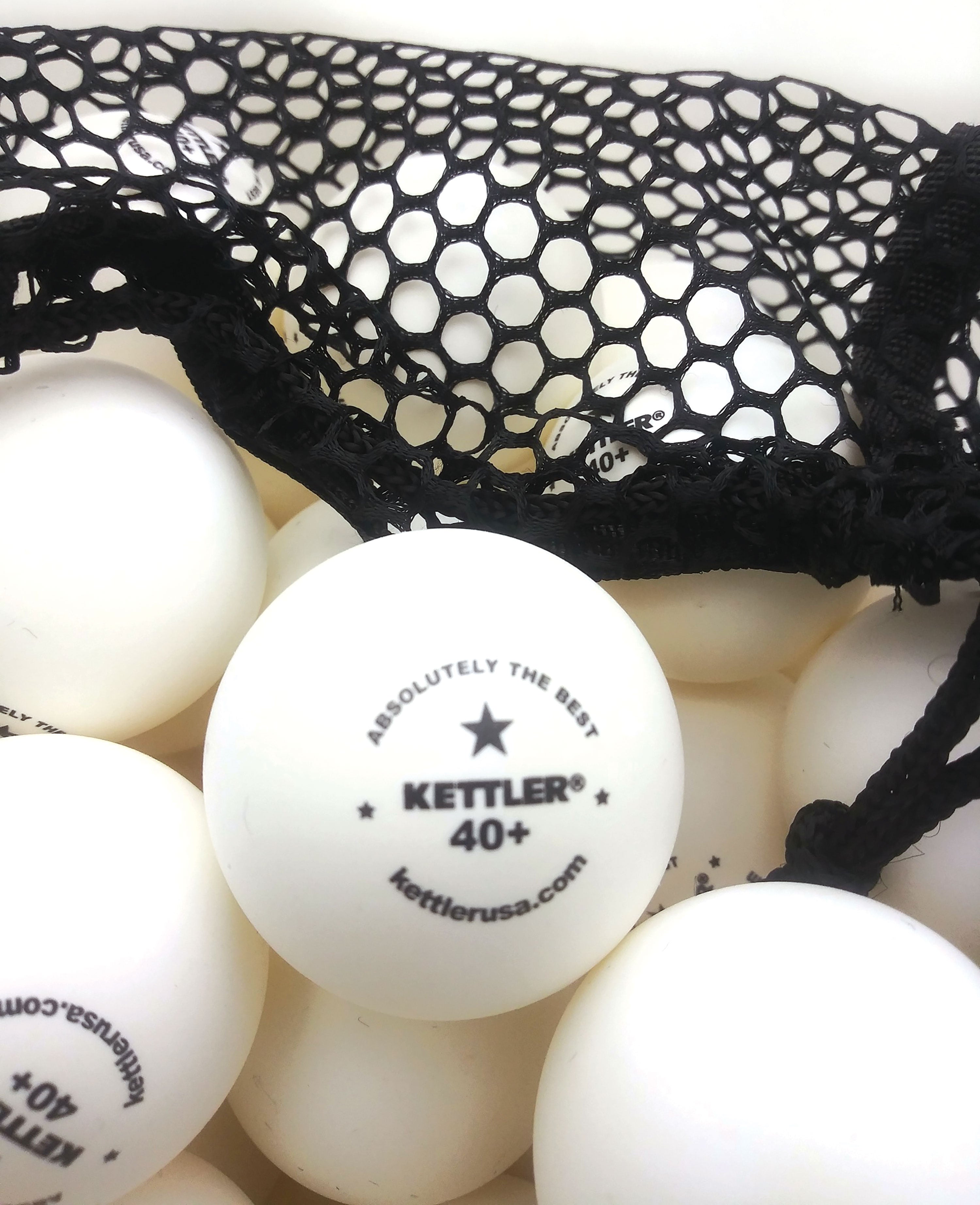 144 Table Tennis Ping Pong Balls in a net bag