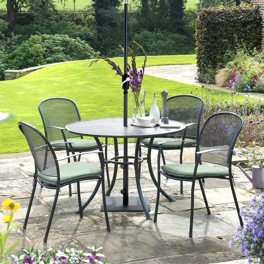 kettler 5.0 outdoor Caredo 5-Piece Dining Set (48-inch Table)