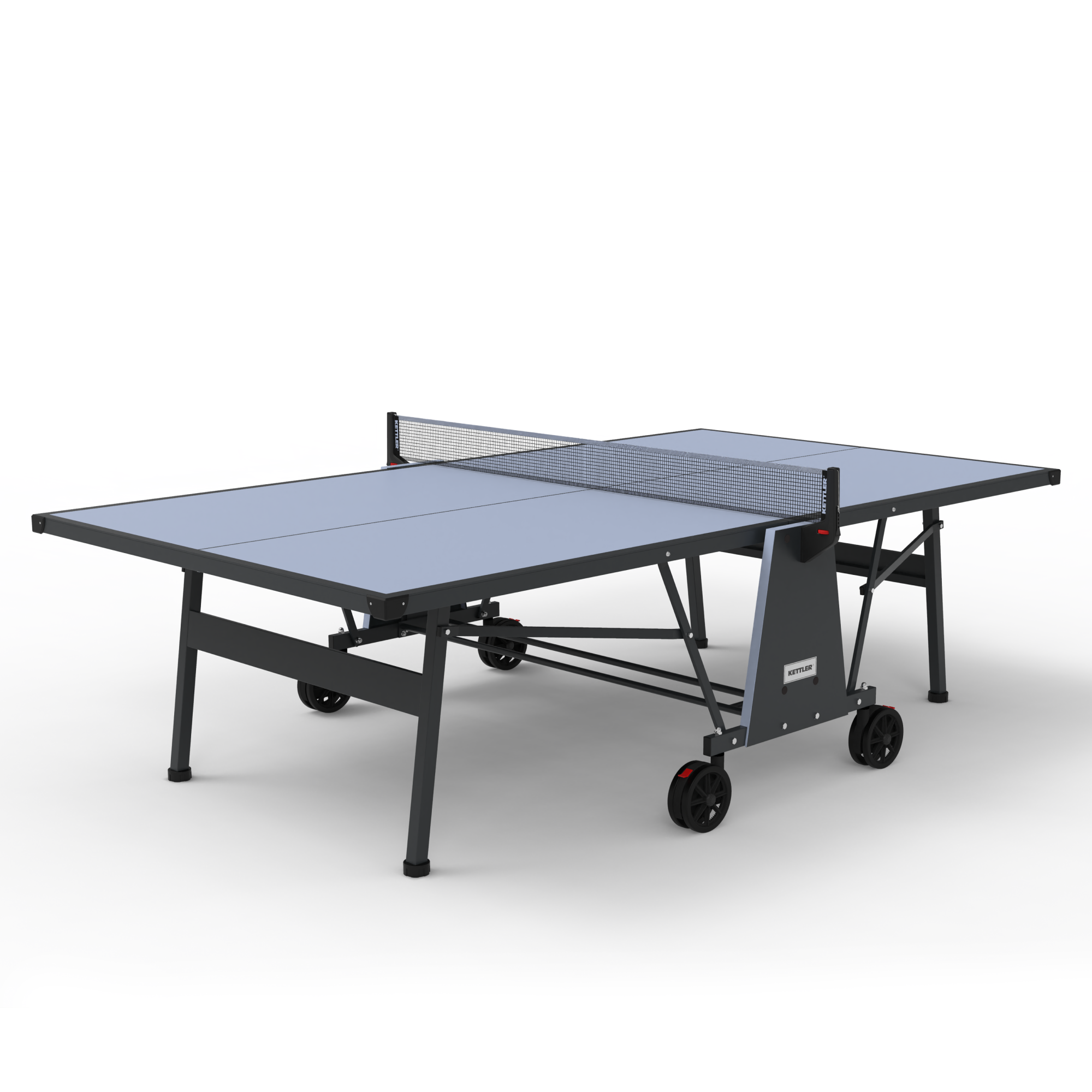 kettler indoor outdoor Monaco Outdoor Table Tennis Table 2-Player Bundle