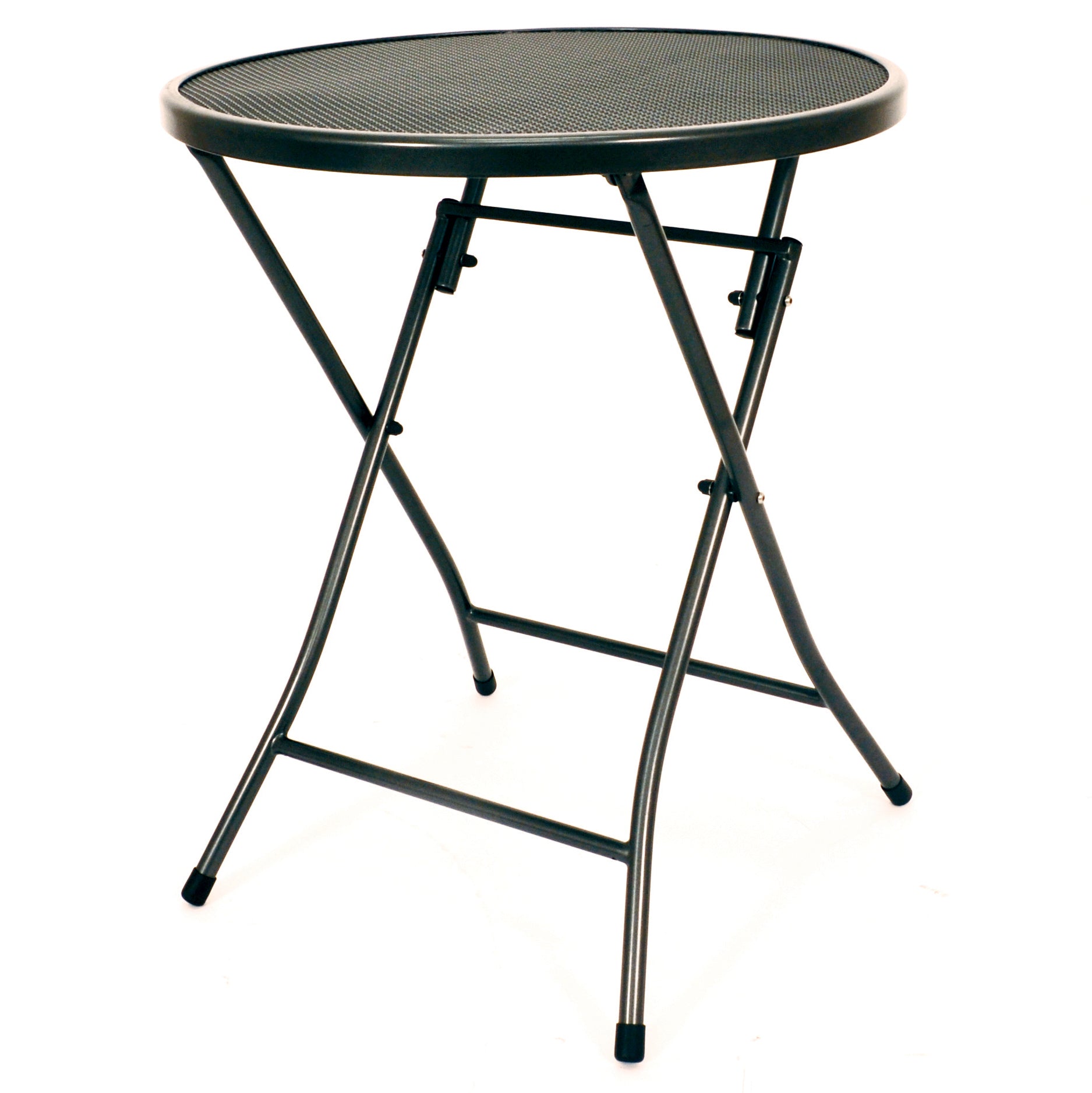High quality foldable wrought iron bistro table 