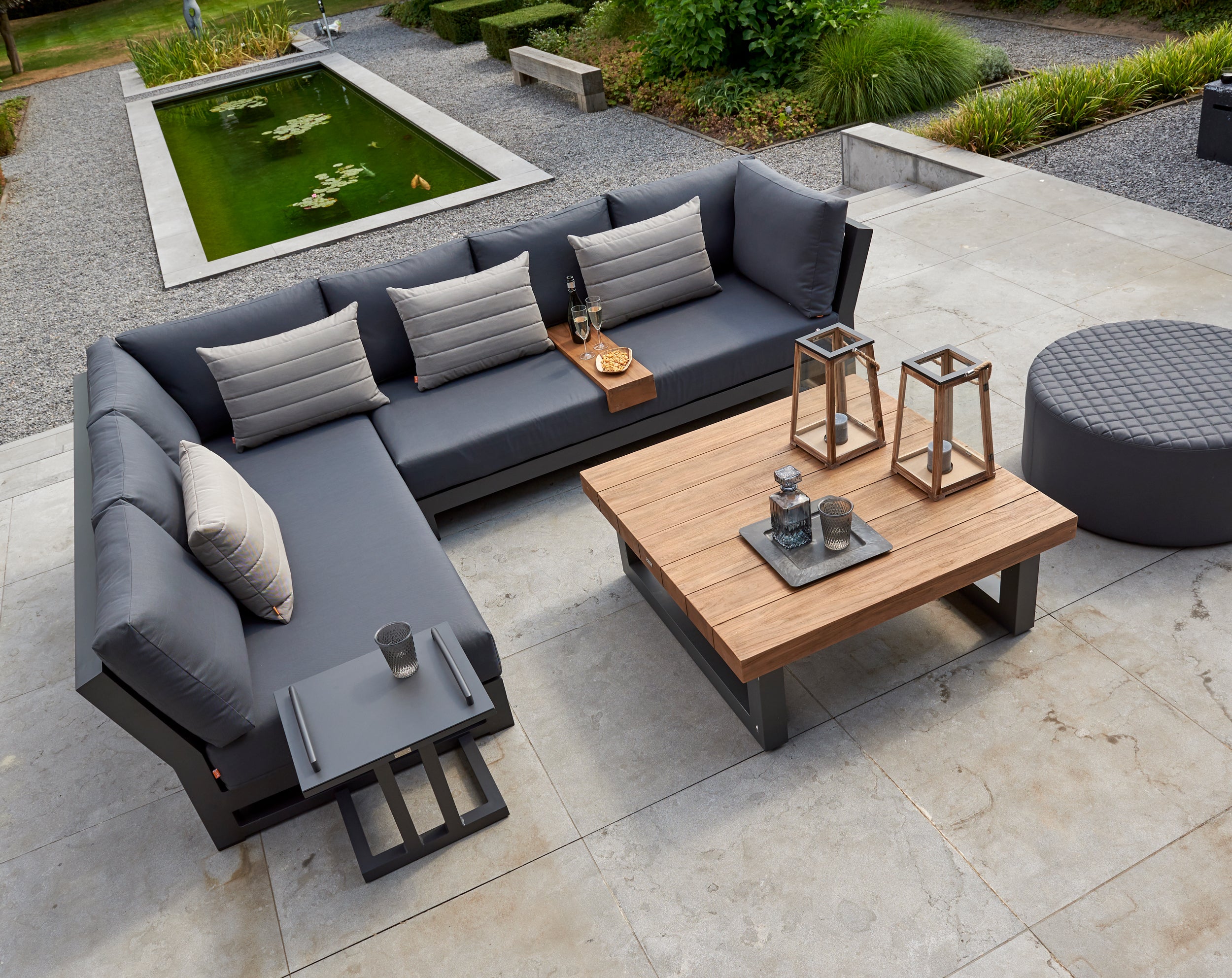 Life Outdoor Living Nevada Collection Corner Set
