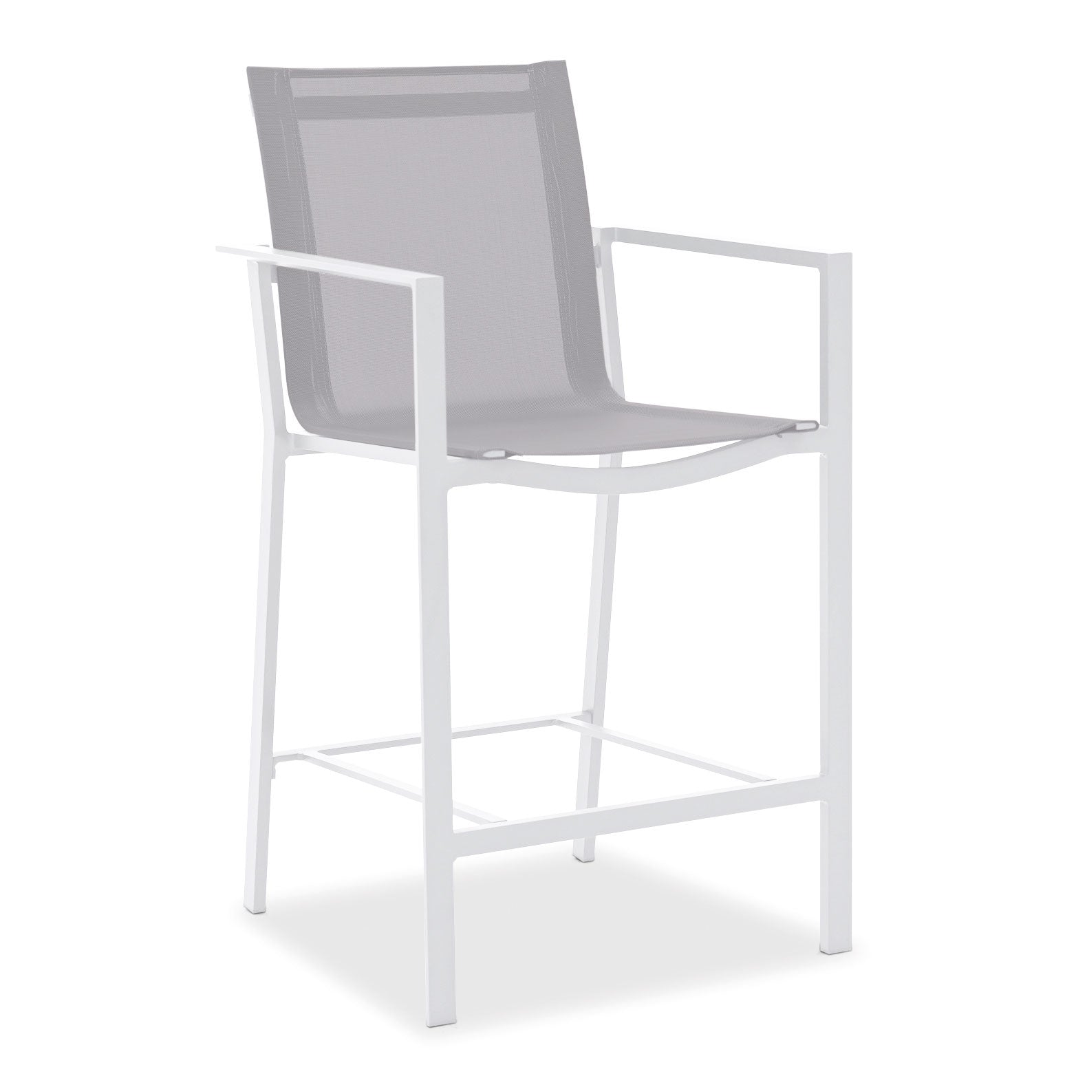 Primavera Slinged Bar Chair- White  