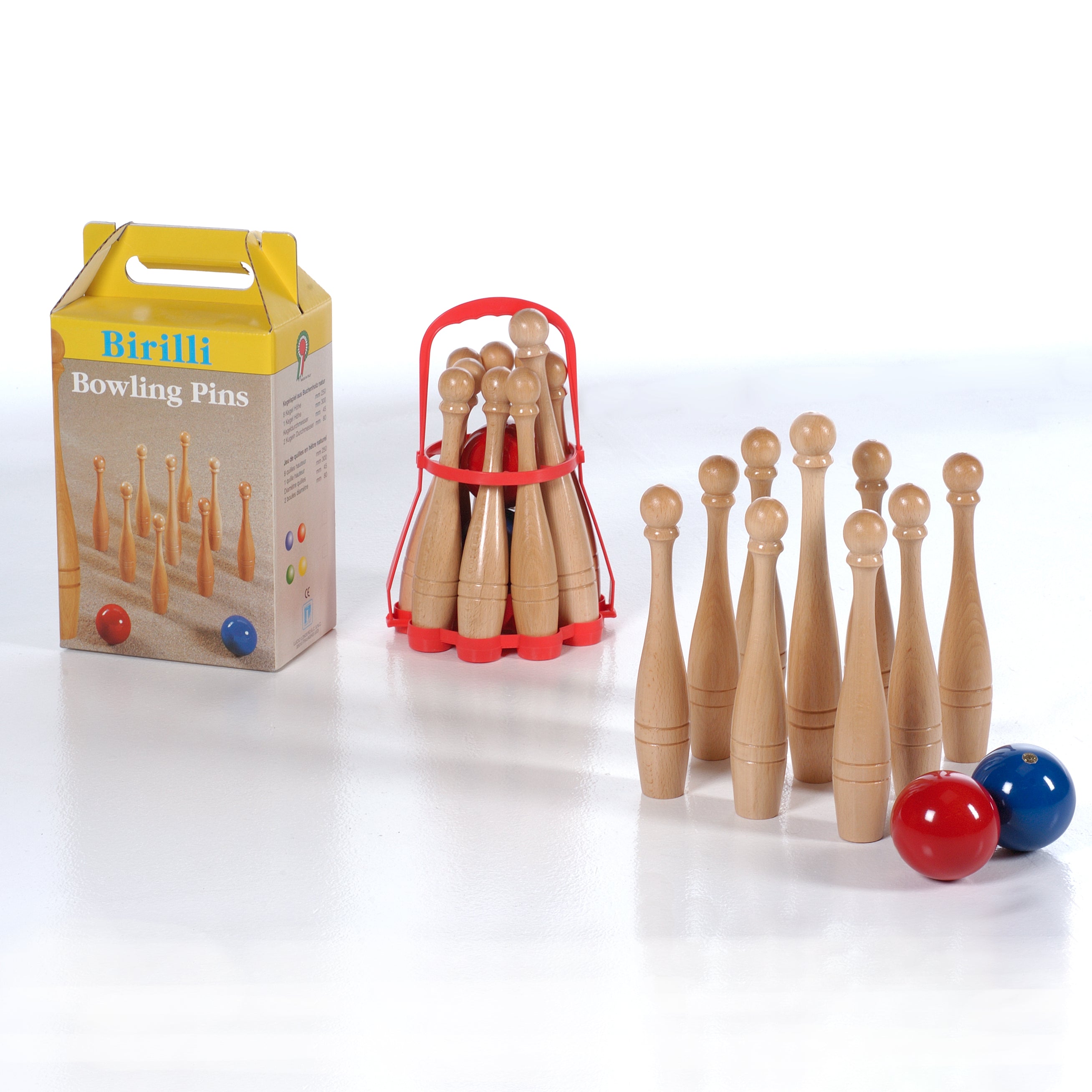 Bowling Set with Carrying Basket