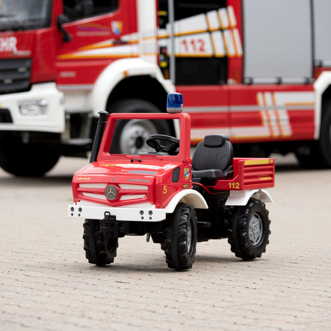 peg perego fire truck Mercedes-Unimog Fire Truck – KETTLER USA