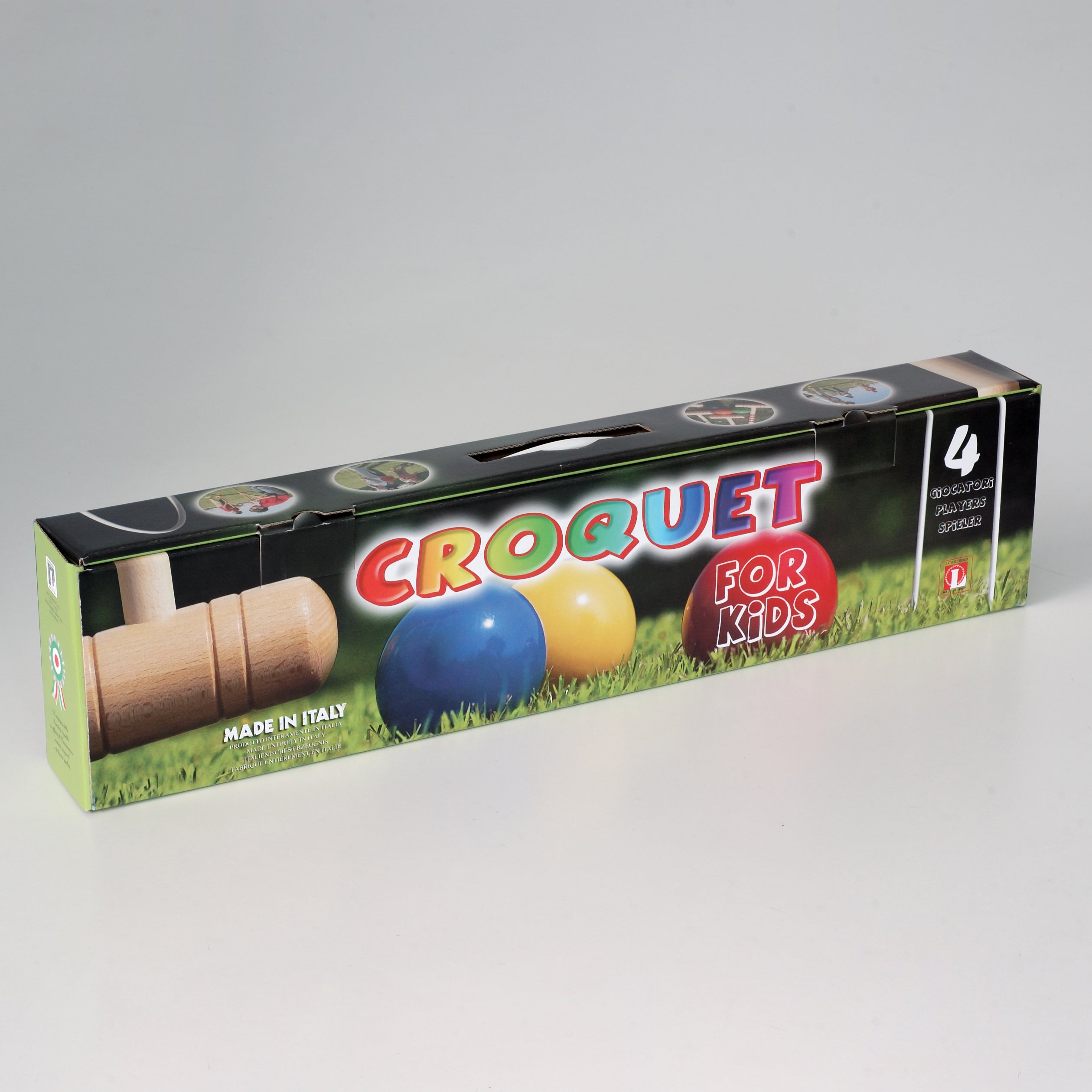 4 Player Childrens Croquet Set