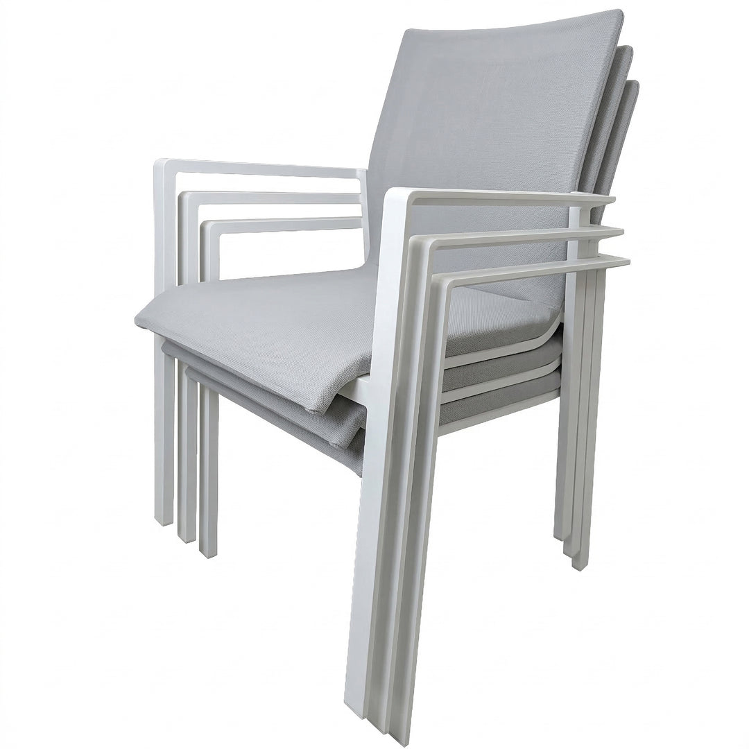 Sense 5-Piece Dining Set, White