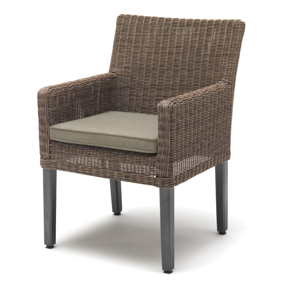 Bretange 7-Piece Ratan Wicker Dining Set