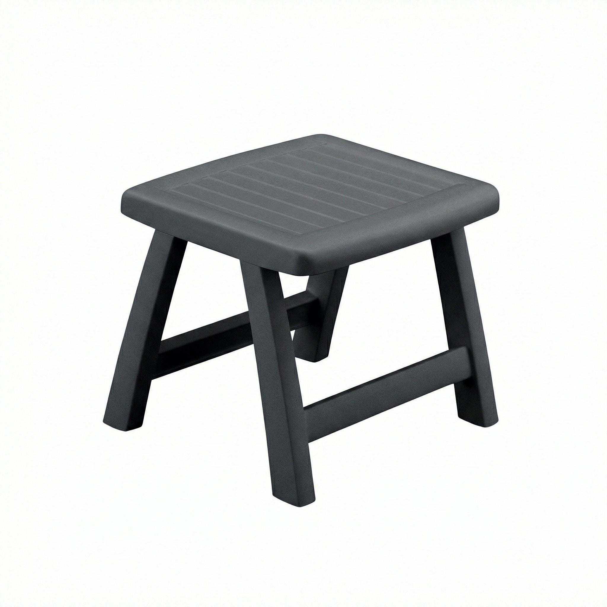 Roma Polymer Resin Side Table / Ottoman, Anthracite – KETTLER USA
