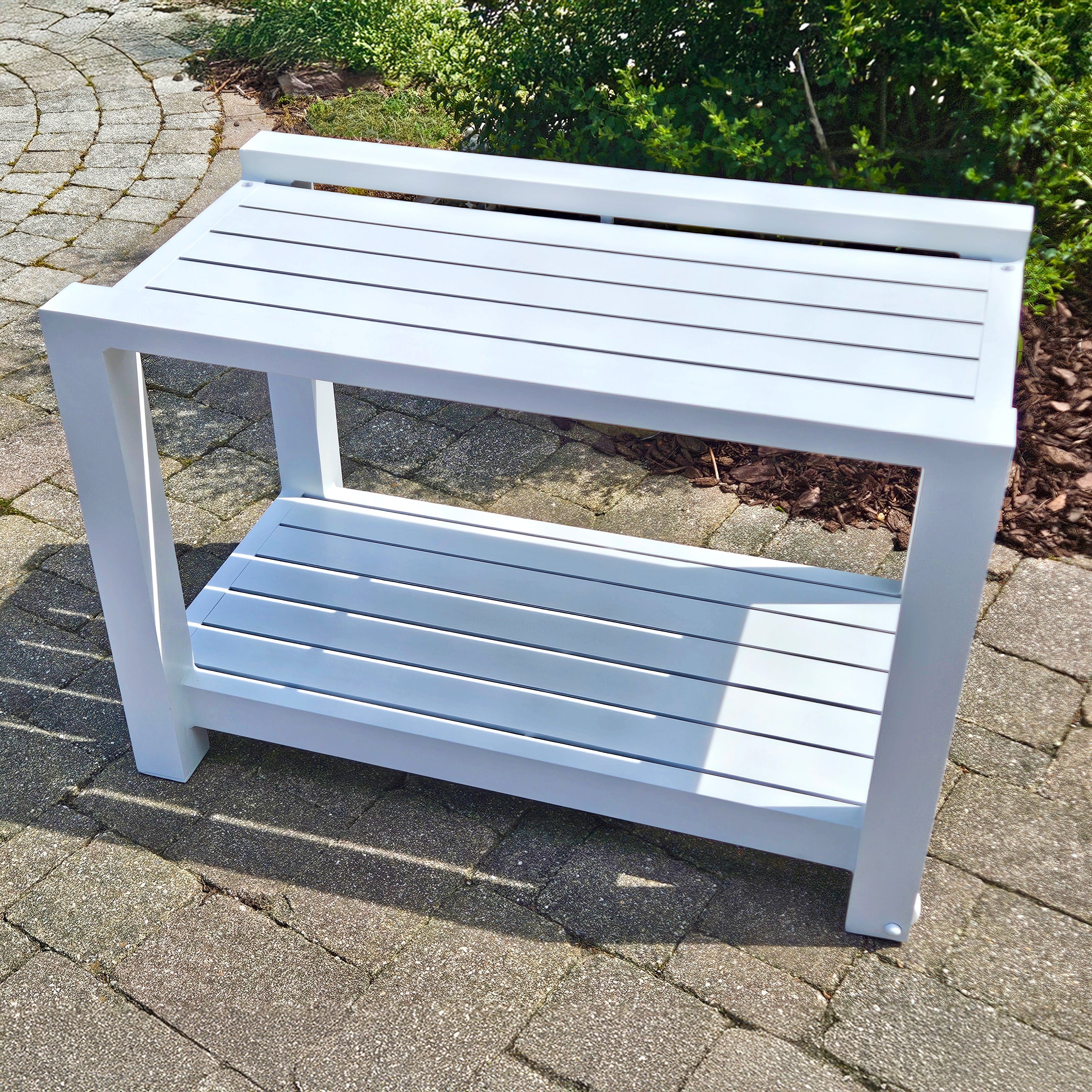 Easy Serving Trolley - Aluminum