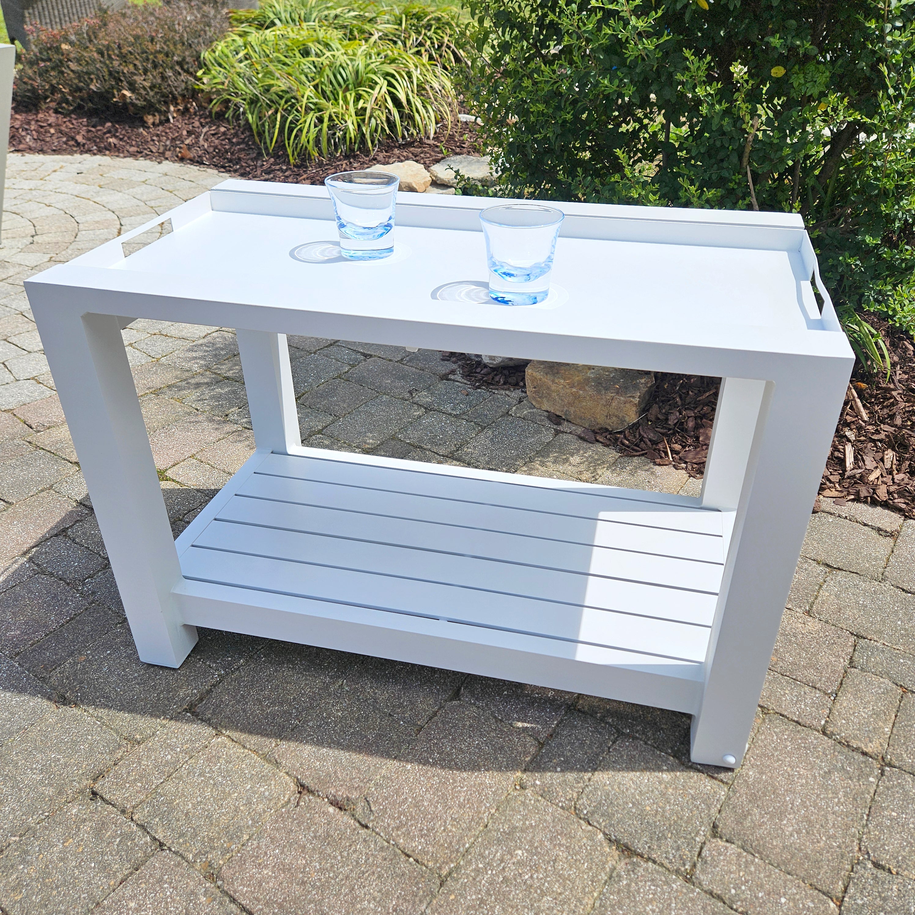 Easy Serving Trolley - Aluminum