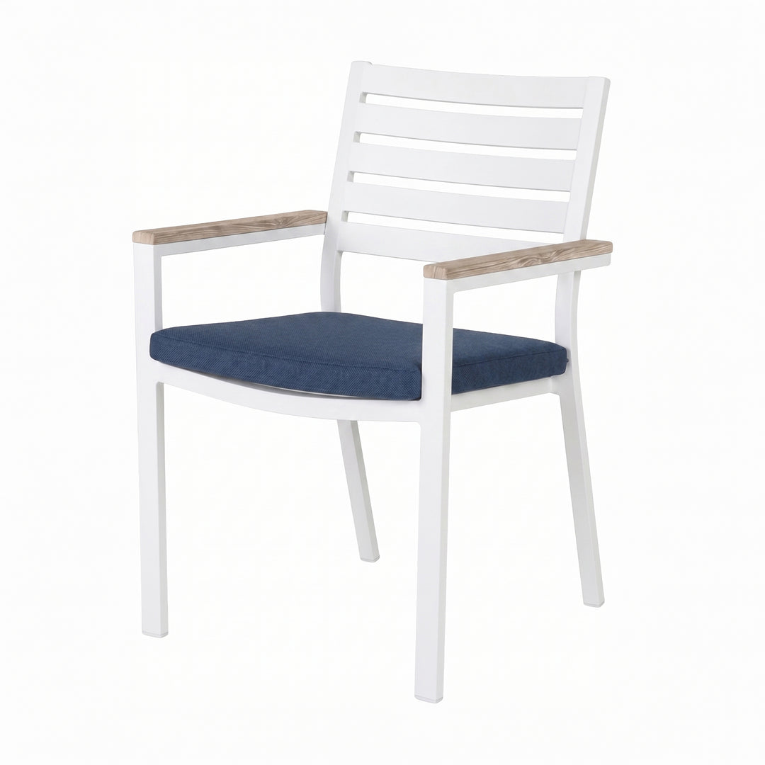 Elba Aluminum Dining Chair With Therma-Luxe™ Coated Components