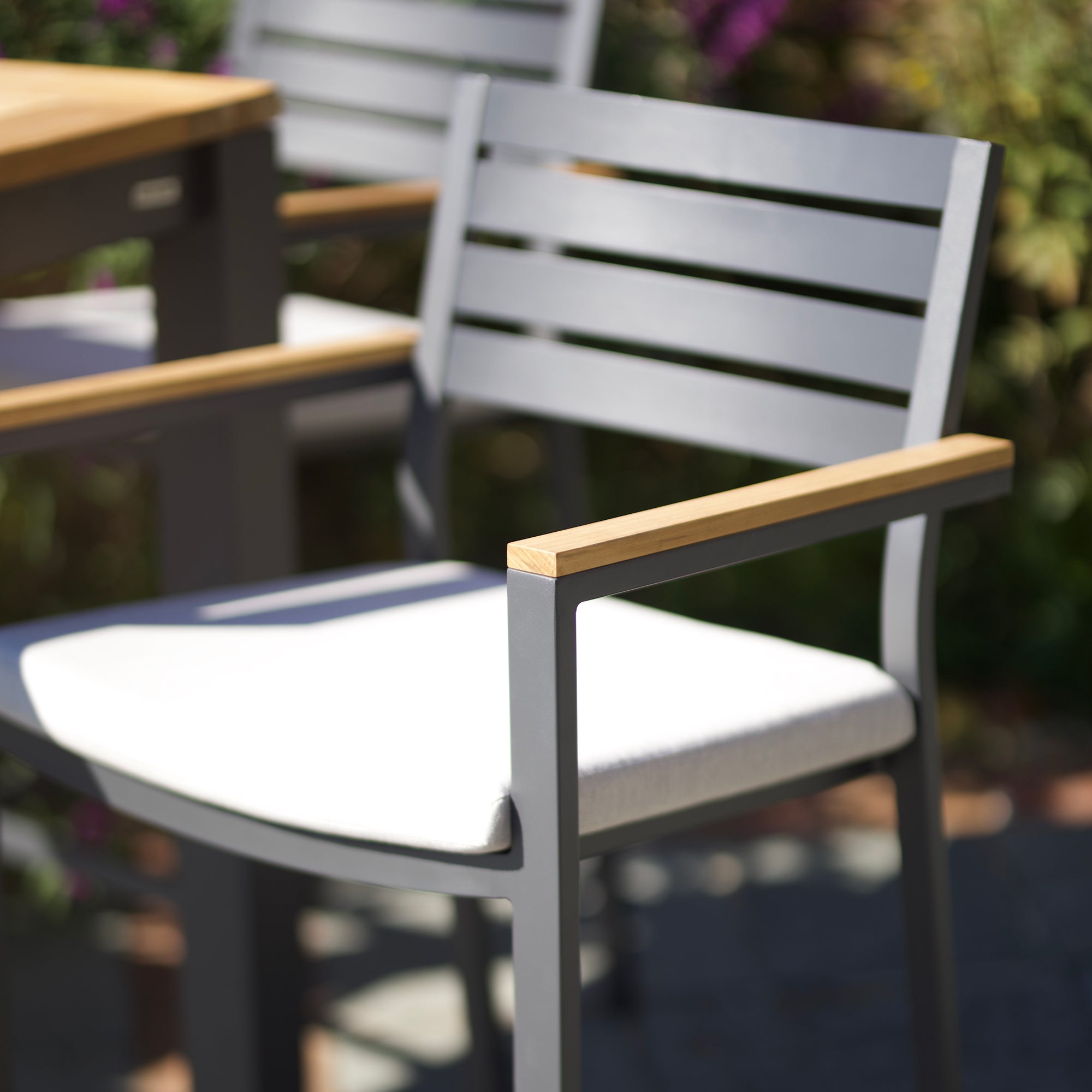 Elba 5-Piece Bar Set with Arm Chairs