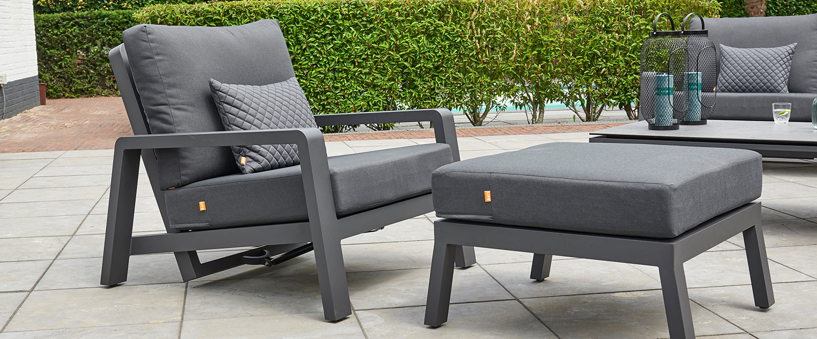 Boston Select Reclining Lounge Chair With Ottoman