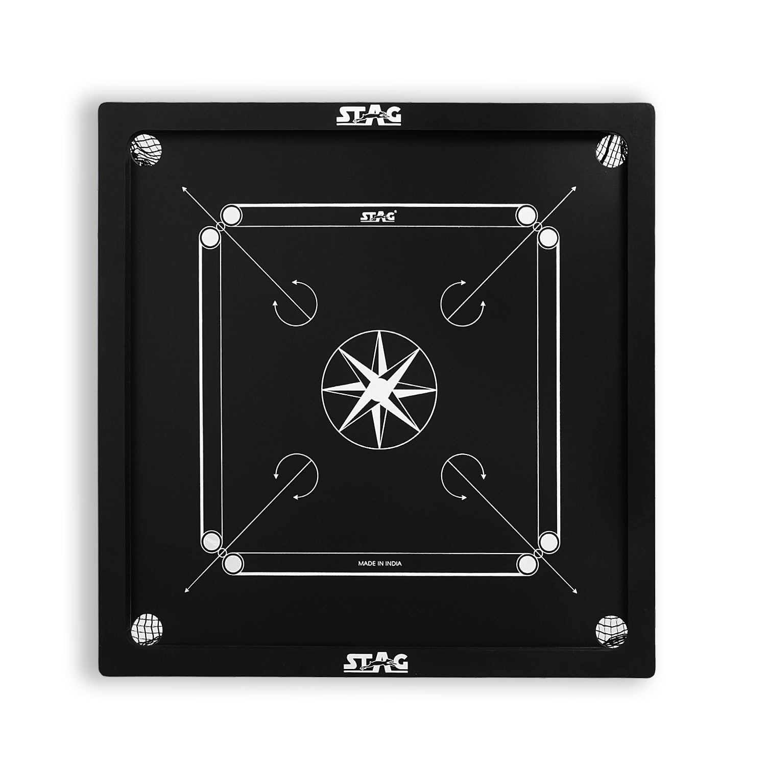 STAG Black Edition Carrom Board