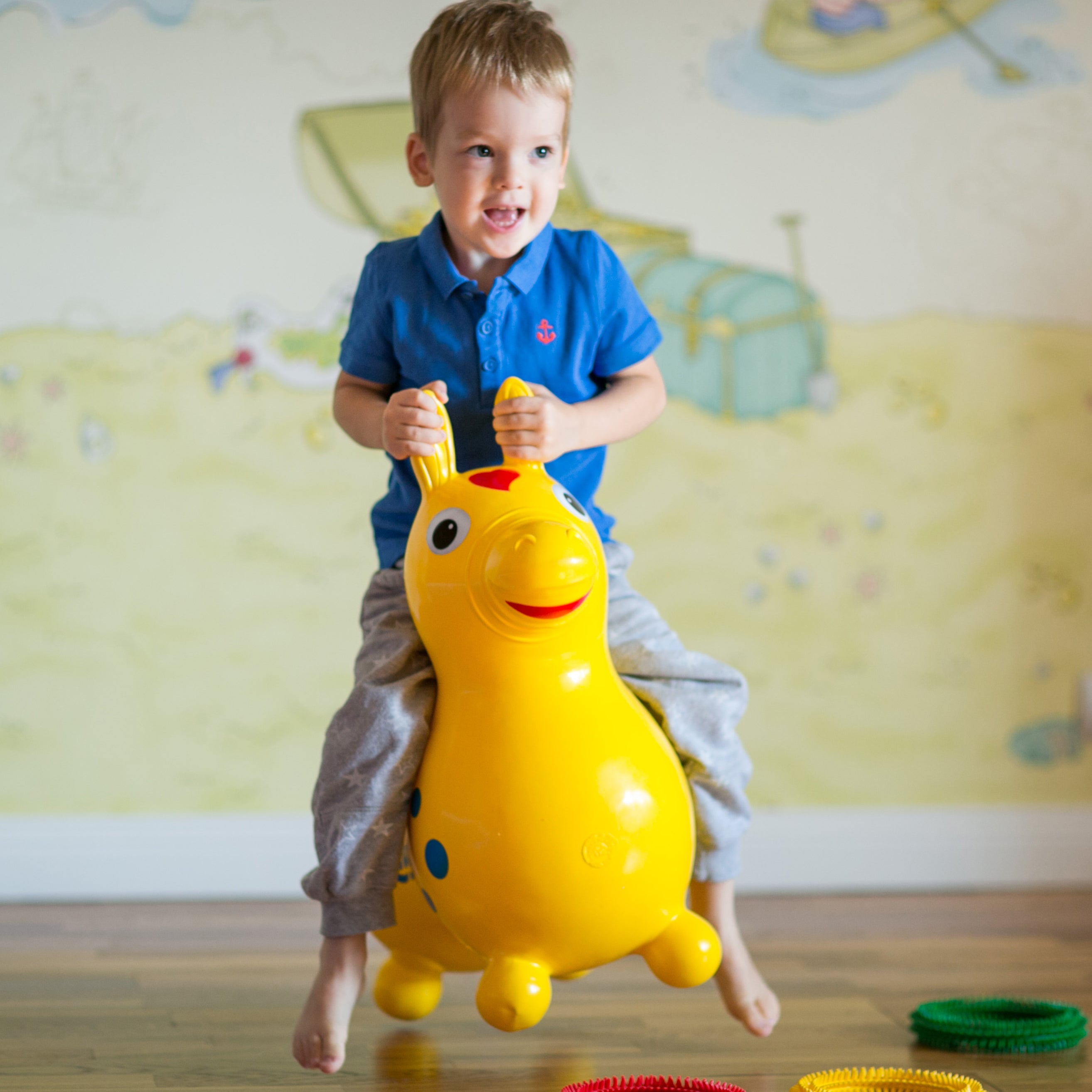 Rody Inflatable Bounce Horse With Speedy Base