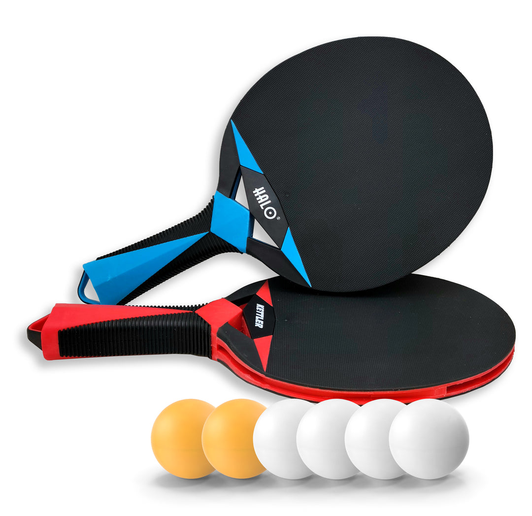 Halo X Outdoor 2 Player Table Tennis Racket Set – KETTLER USA