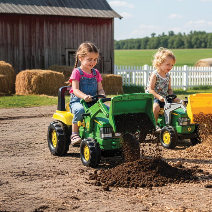 John Deere Pedal Loader With Backhoe