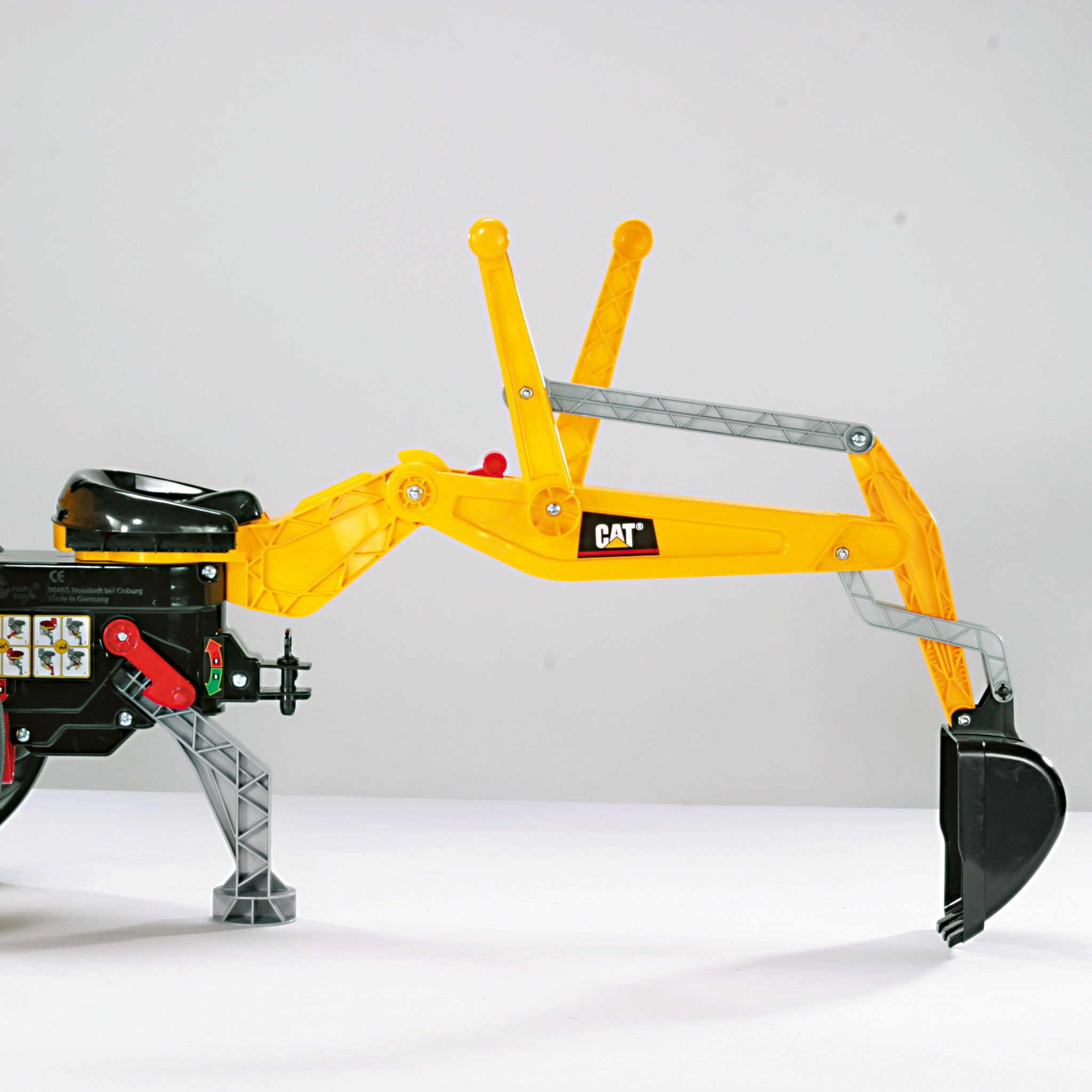 Ride On - CAT Front Loader w/ Backhoe Pedal Tractor – Marin Backyards