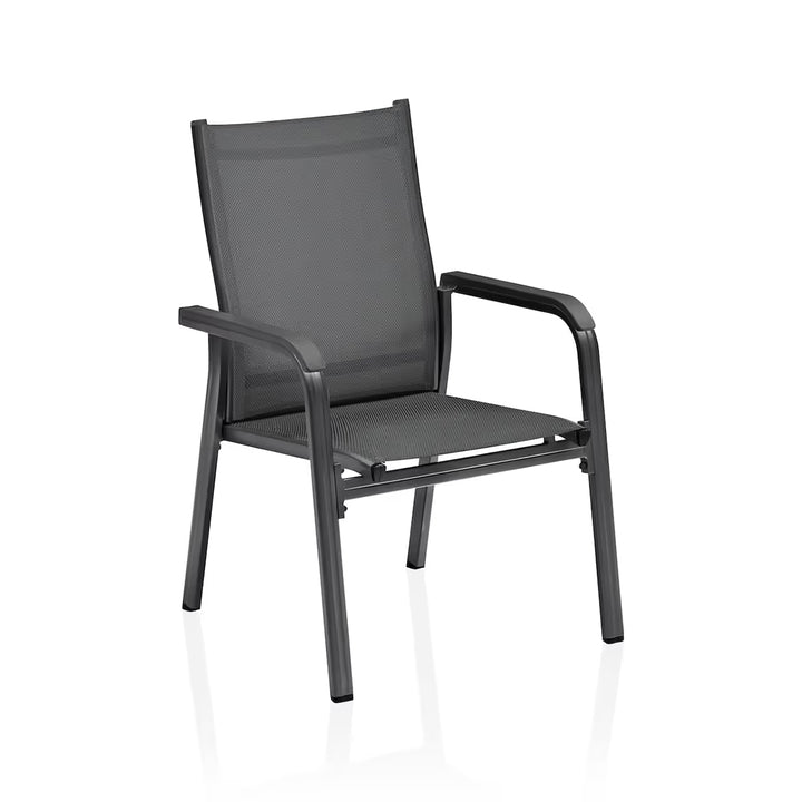 Basic Plus K/D Stack Chair, Anthracite