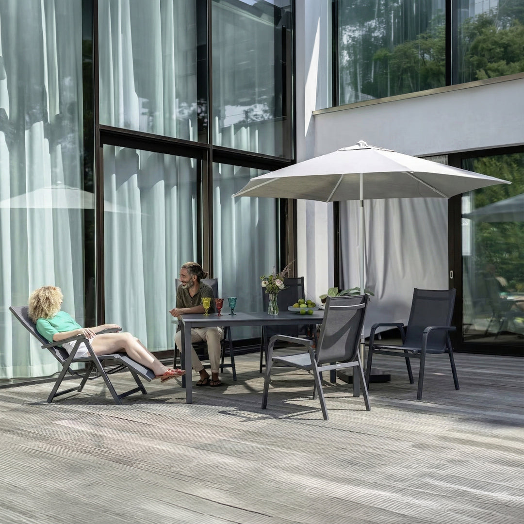 Basic Plus K/D Stack Chair, Anthracite