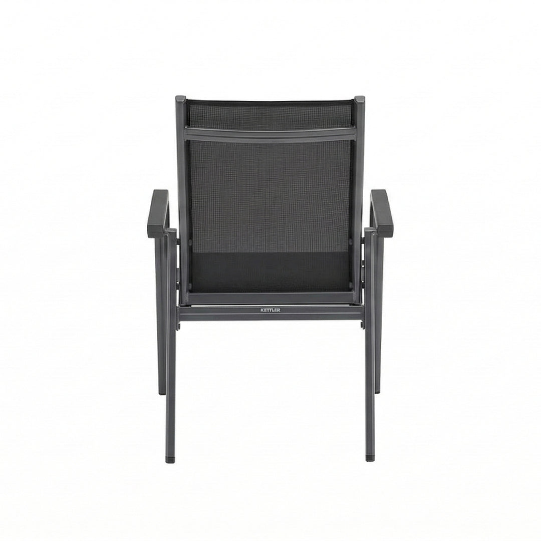 Basic Plus K/D Stack Chair, Anthracite
