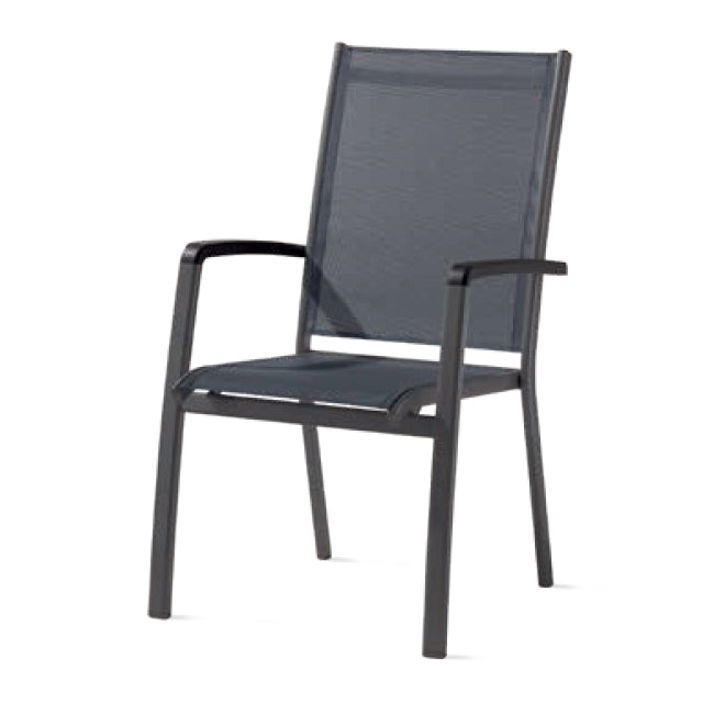 Bodega Stackable Arm Chairs - Set Of 4