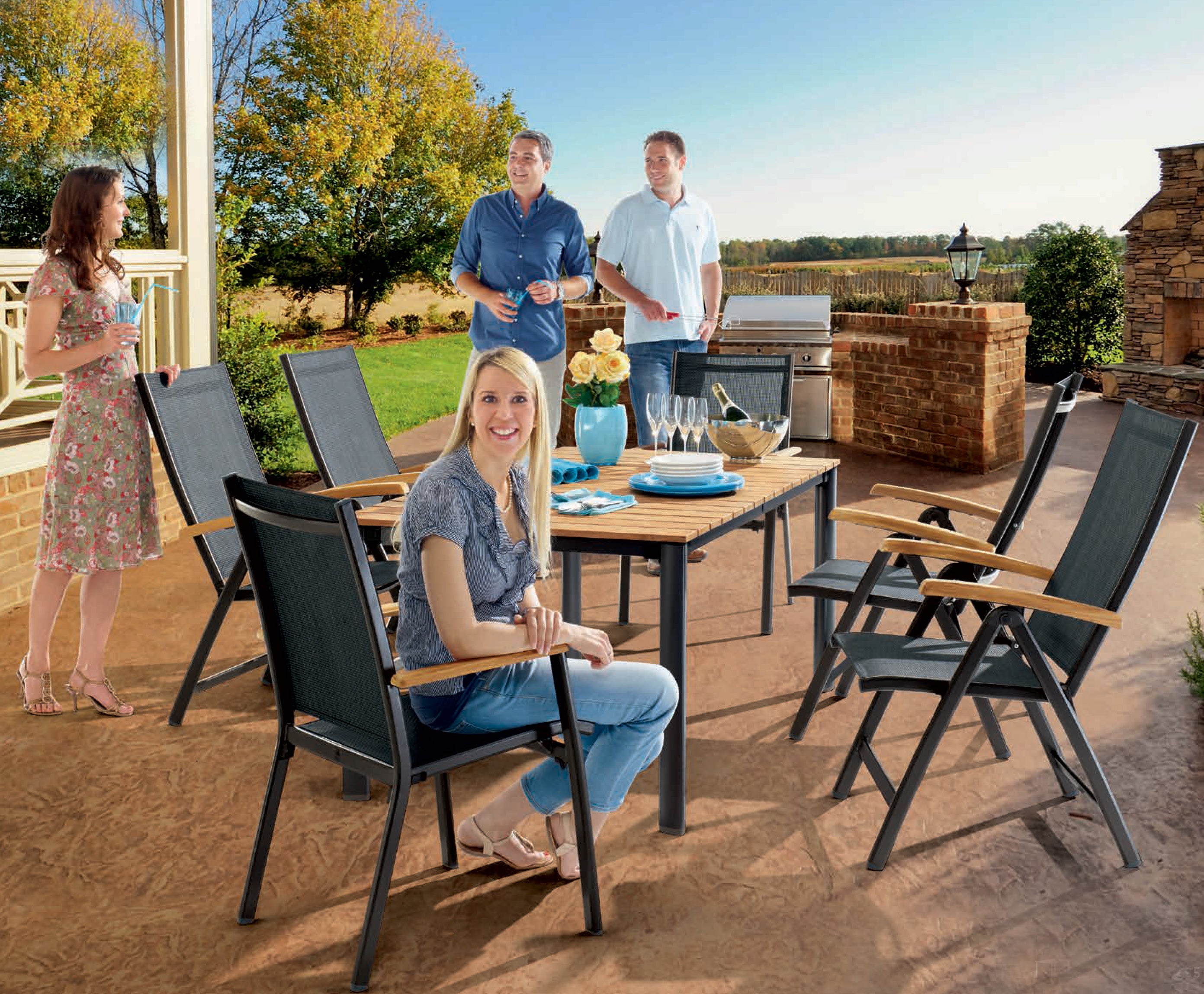 Cadiz Multi-Position Chairs - Set Of 2