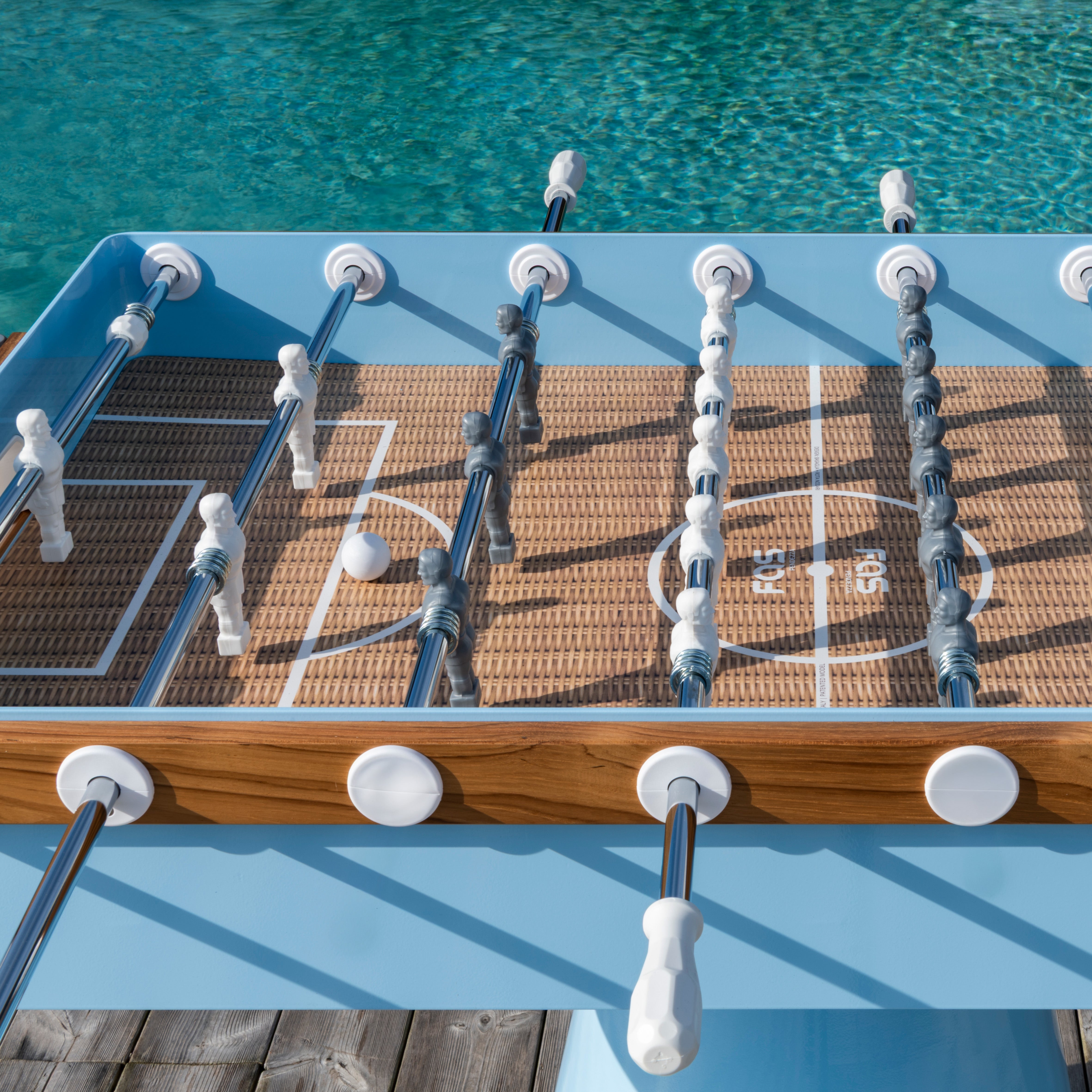 Ciclope Capri Foosball Table with Entertainment Top and Premium Cover
