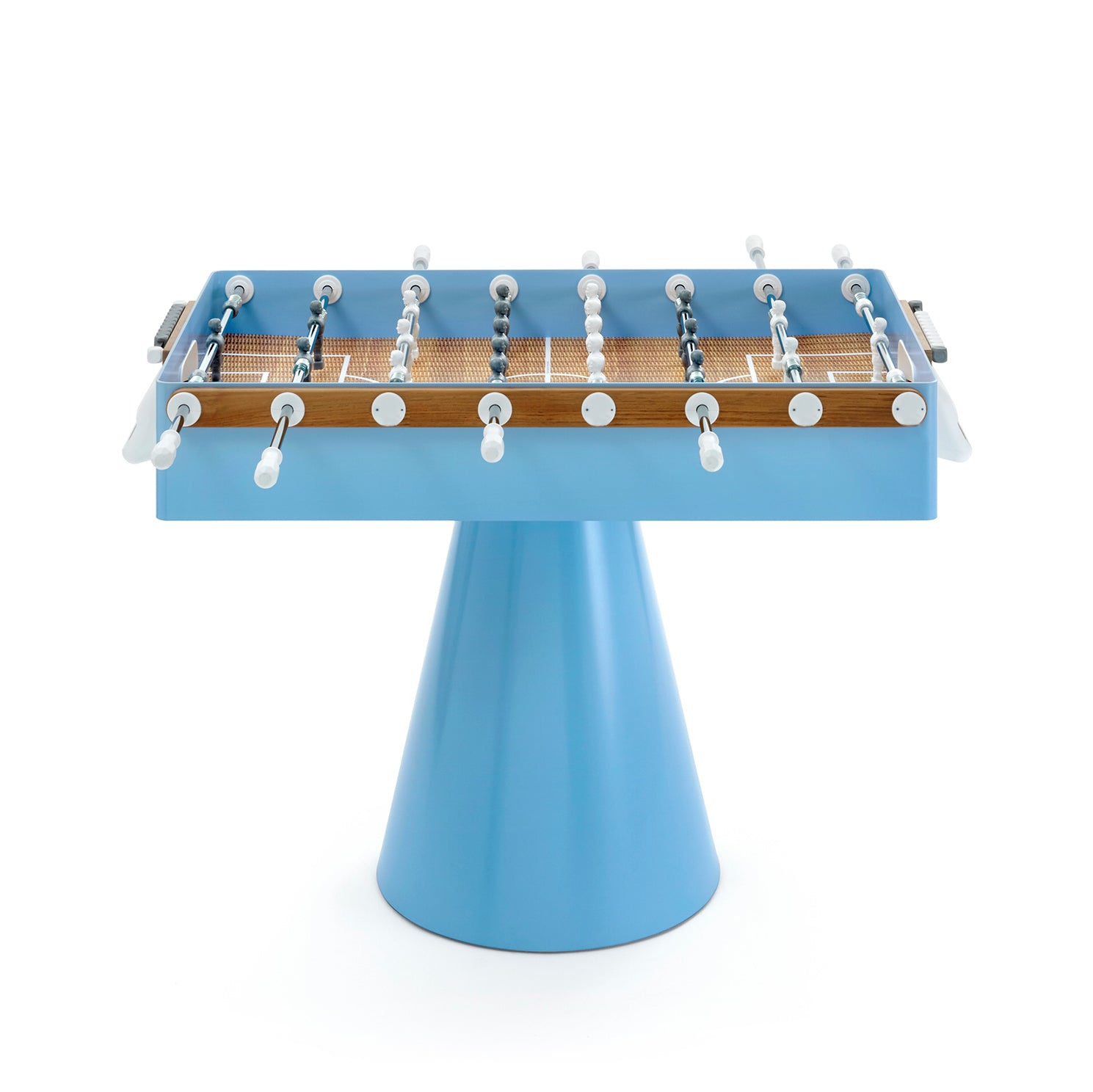 Ciclope blue foosball table side