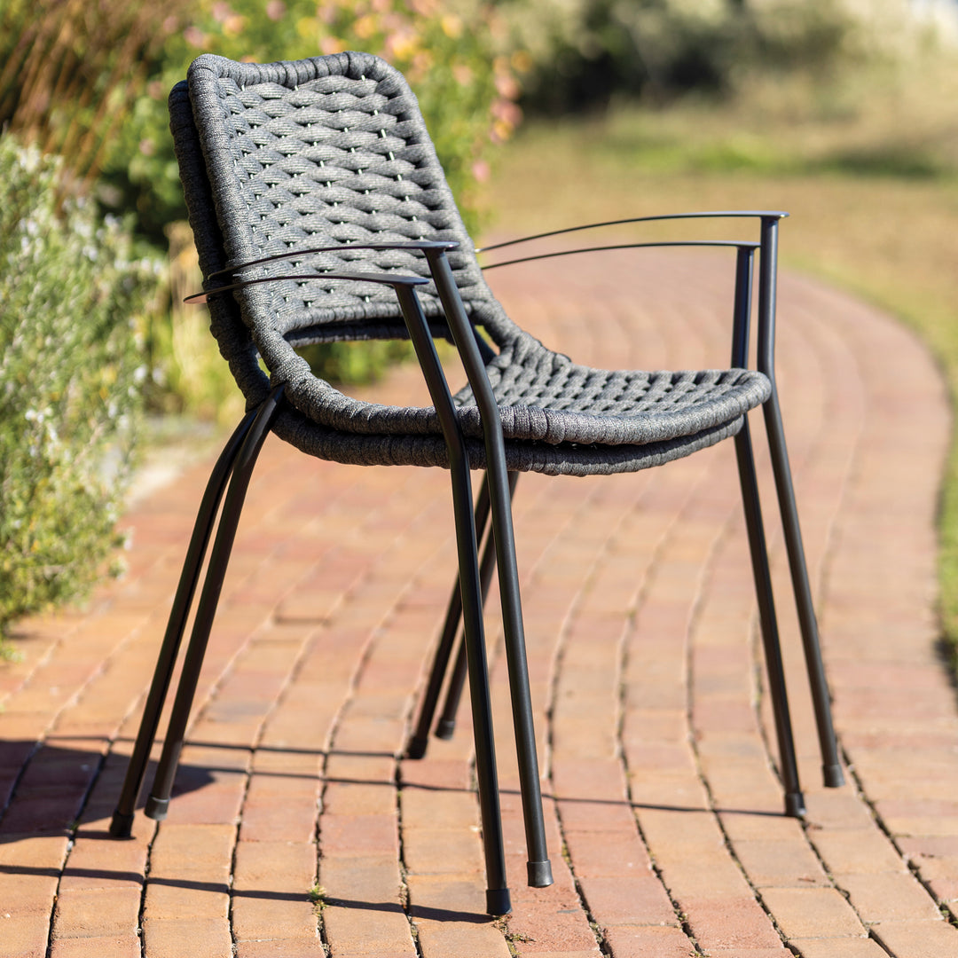 Kettle Rope Metro Rope Stackable Arm Chair – KETTLER USA