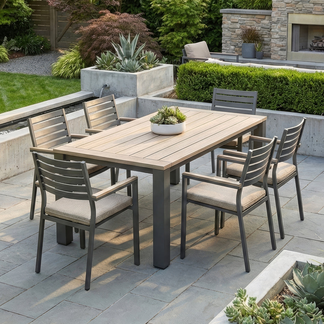 Elba Aluminum Dining Chair With Therma-Luxe™ Coated Components