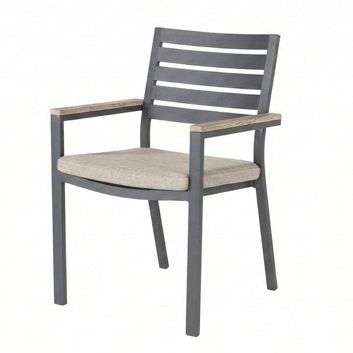 Elba Aluminum Dining Chair With Therma-Luxe™ Coated Components