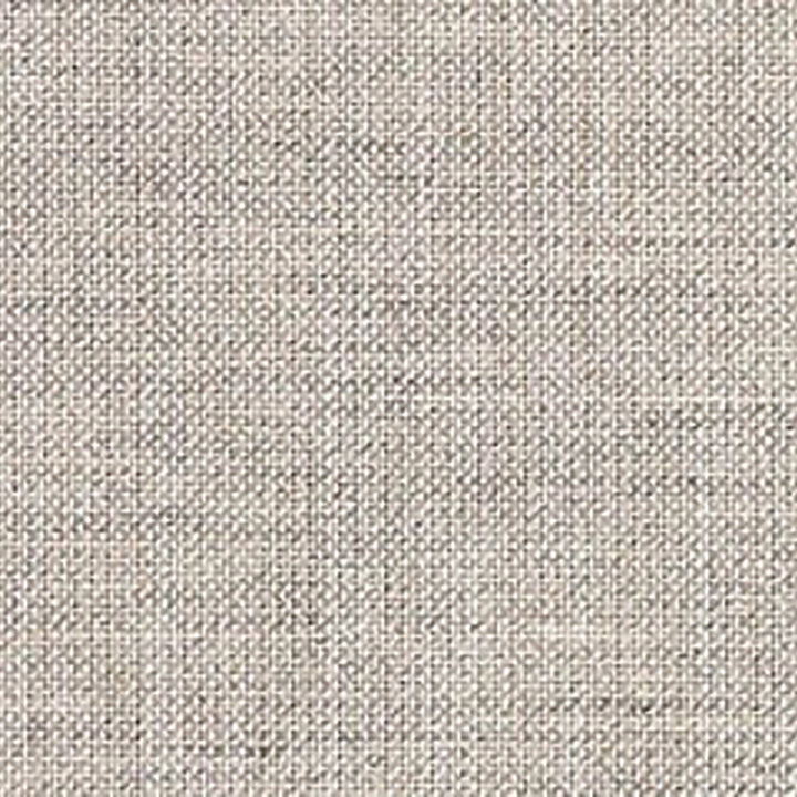 Close-up of cast silver Sunbrella cushion fabric texture from Elba Comfort Lounge Set With Teak Accents.