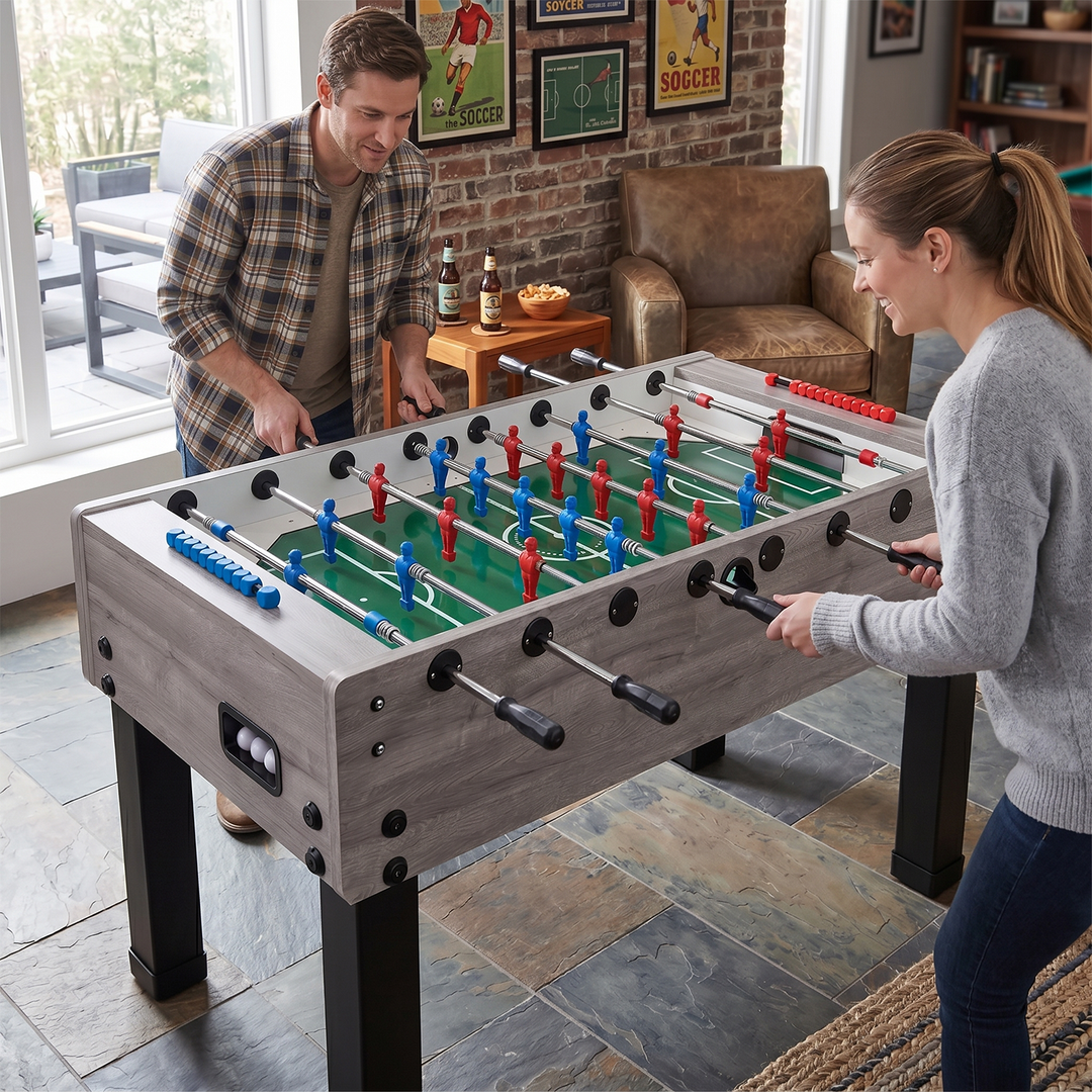 Garlando G-500 Grey Indoor Foosball Table – KETTLER USA