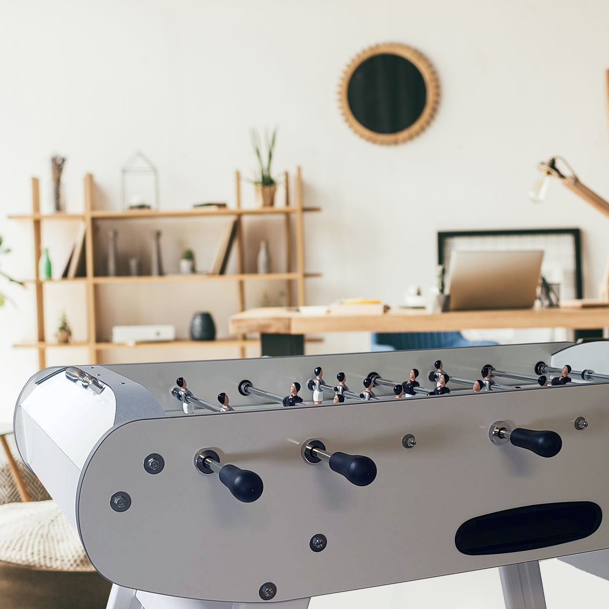 Rene Pierre Match Blanc Indoor Foosball Table