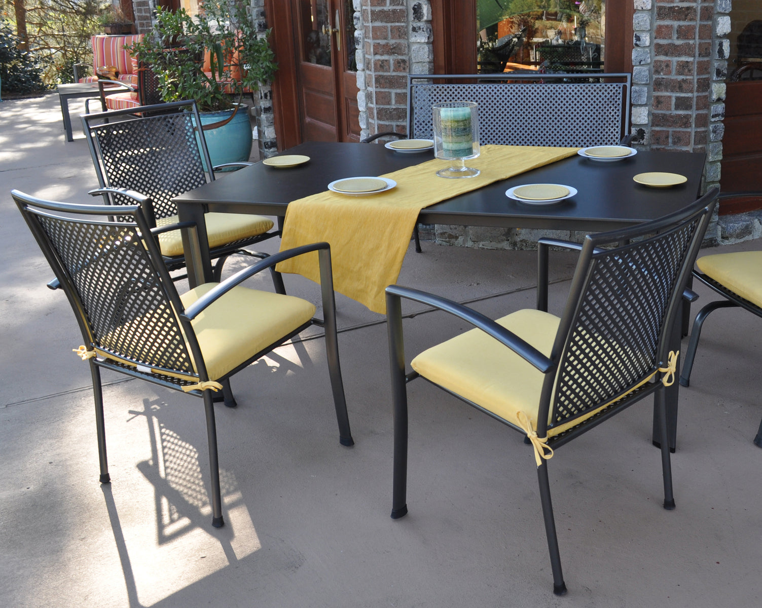 KETTLER Wrought Iron Reno Dining Set