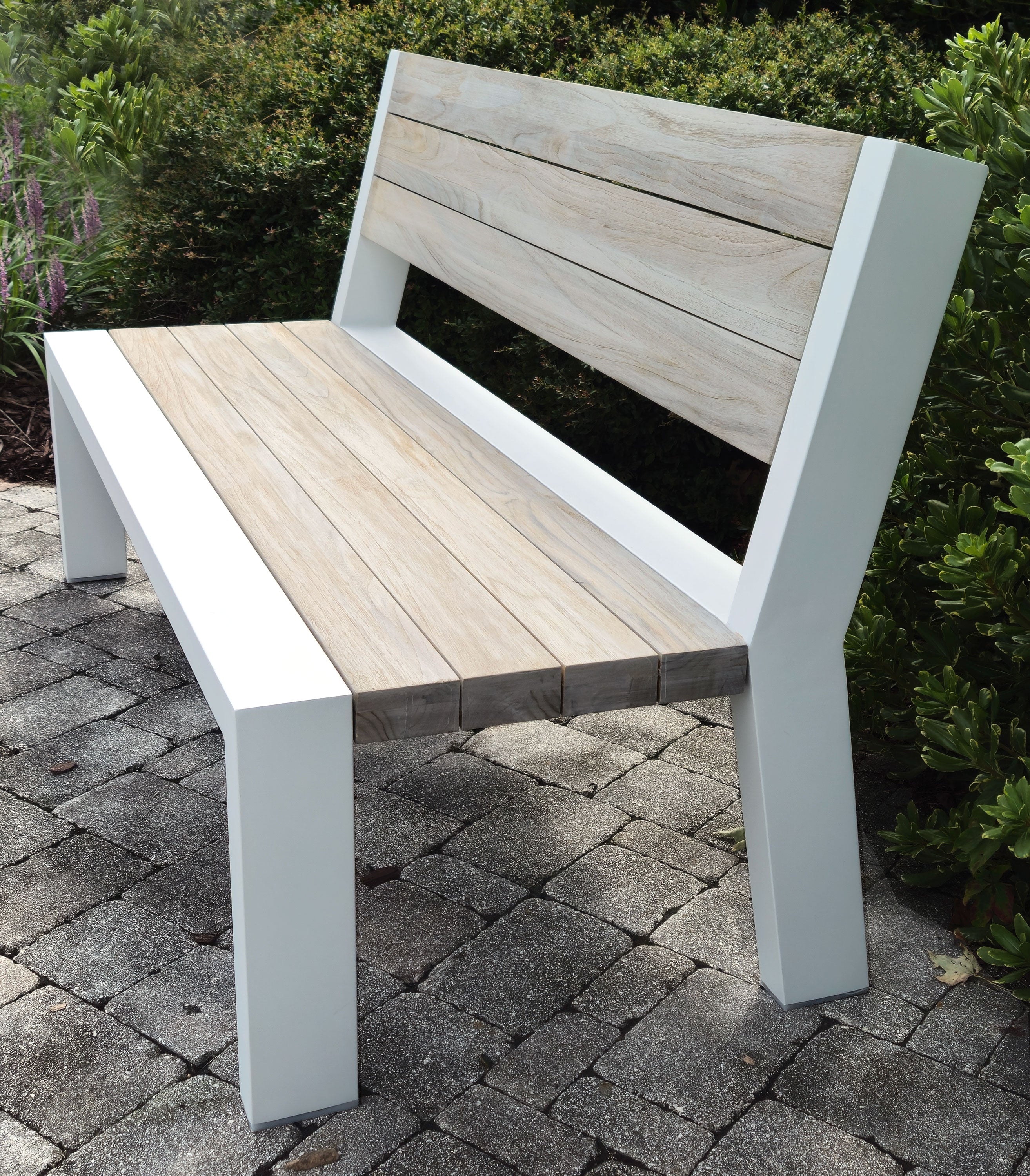 Java Robust Aluminum / Teak Benches