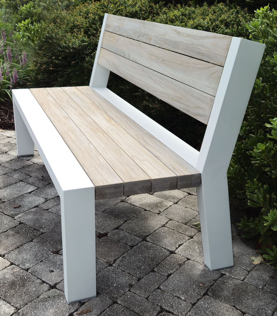 Java Bench And Table Java Robust Aluminum / Teak Benches – KETTLER USA