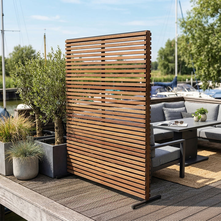Java Teak Room Divider