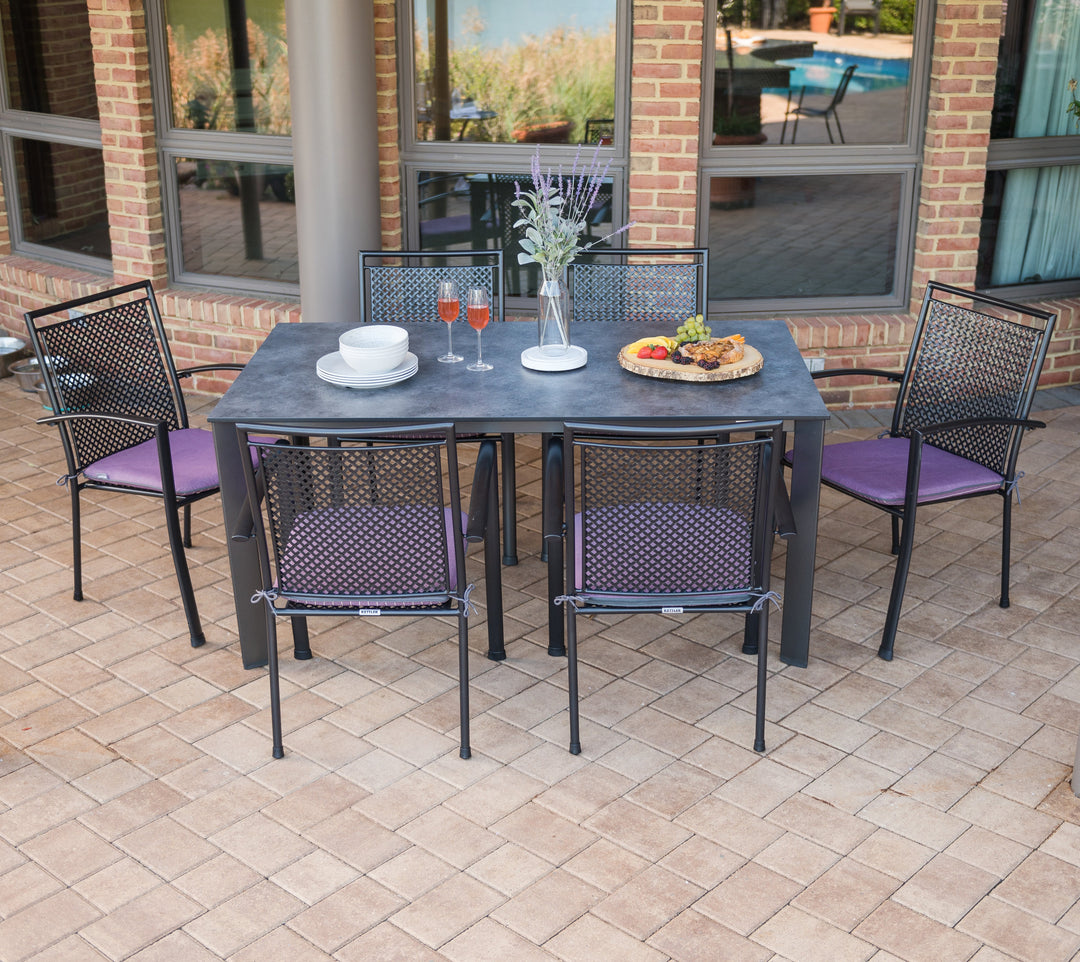 kettler loft patio umbrella Loft HPL Dining Tables with Umbrella Hole – KETTLER USA