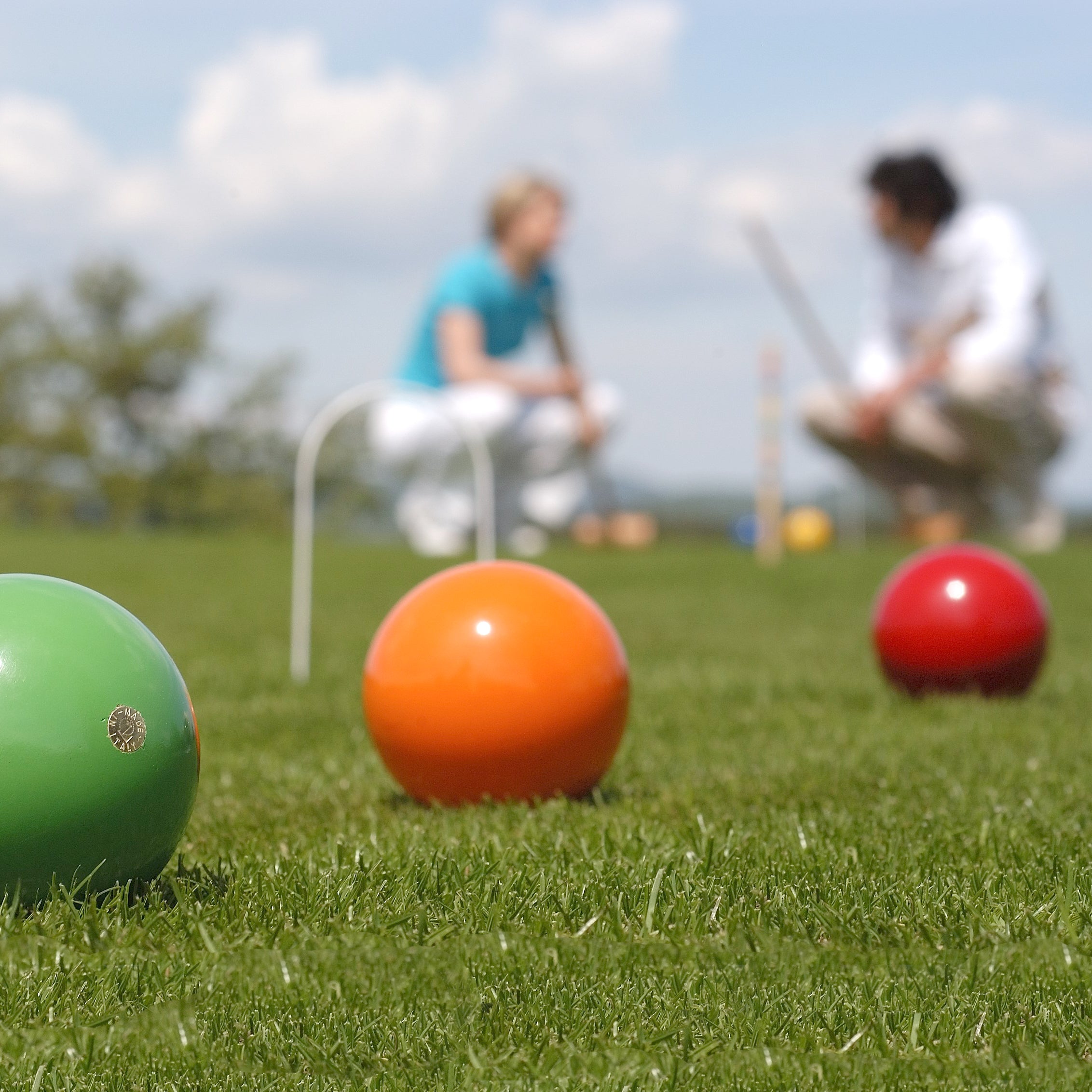 6-Player Croquet Set with Trolley