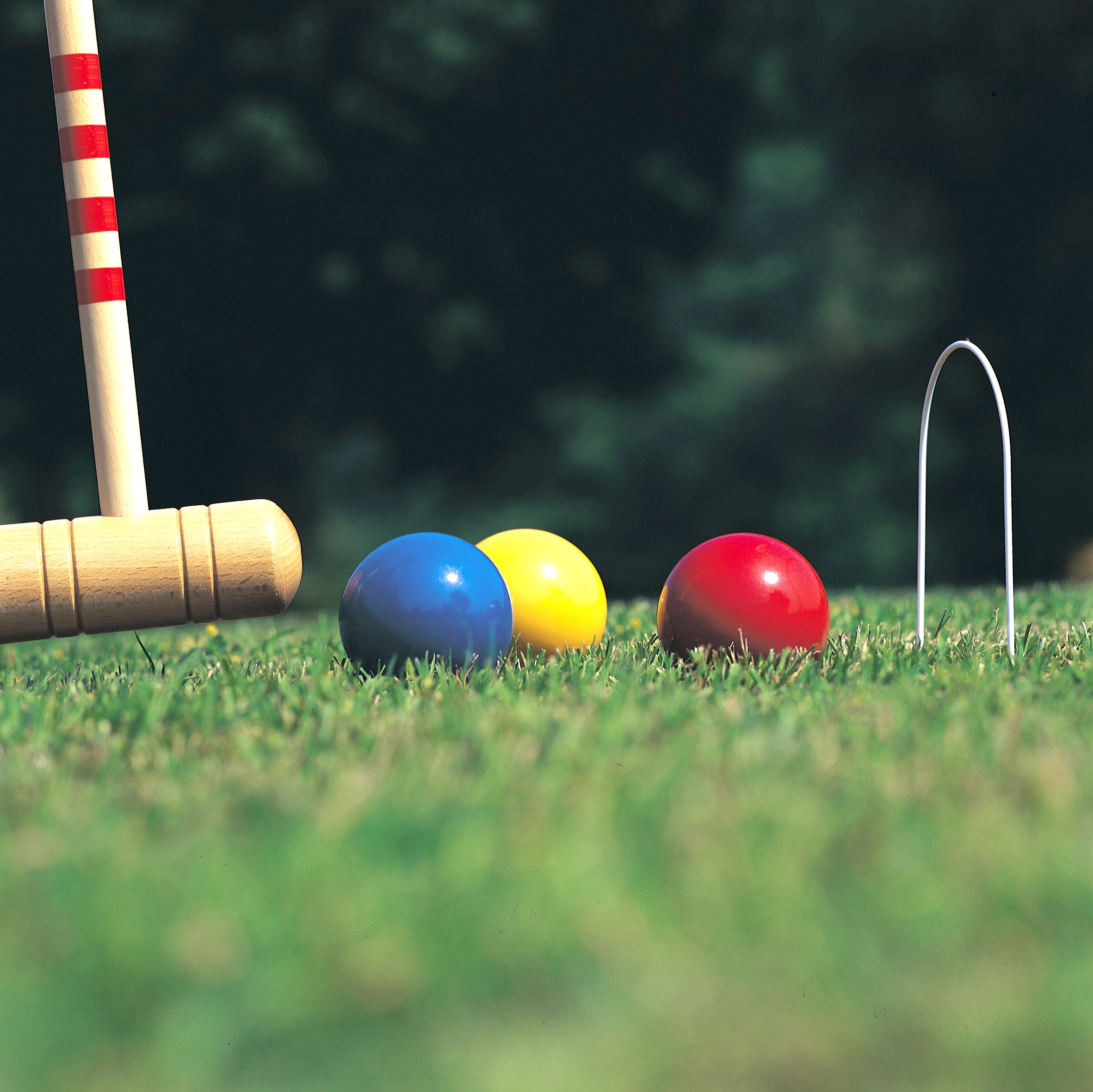 6-Player Croquet Set with Trolley