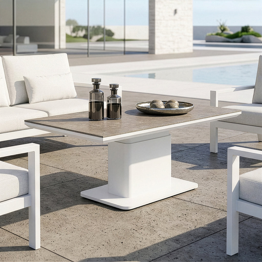 LUKA Adjustable Height Tables, White – KETTLER USA