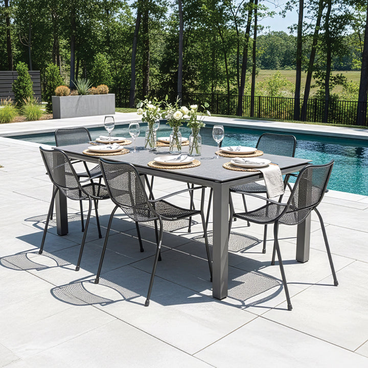 Metro Stacking Arm Chair - Set of 6