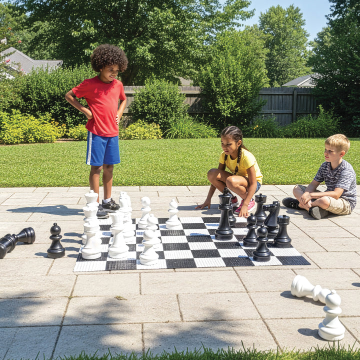 Mini-Giant Chess Pieces