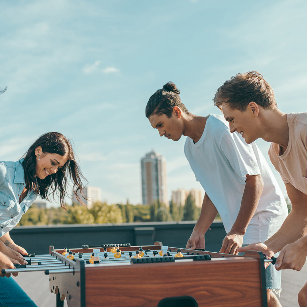 Outdoor weather resistant foosball table - 2 colors options