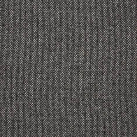 Close-up of Natte Charcoal all-weather acrylic cushion fabric for Fitz Roy Teak Corner Set outdoor lounge furniture.
